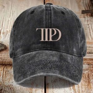 TTPD The Tortured Poets Department Washed Cap