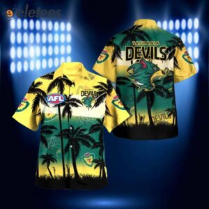 Tasmania Devils FC 3D Hawaii Shirt1