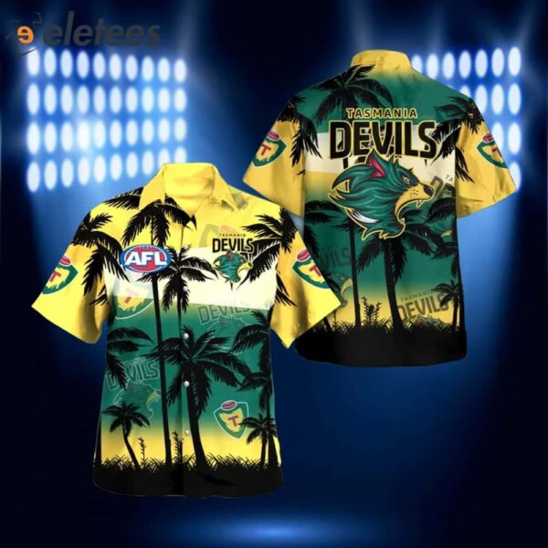 Tasmania Devils FC 3D Hawaii Shirt