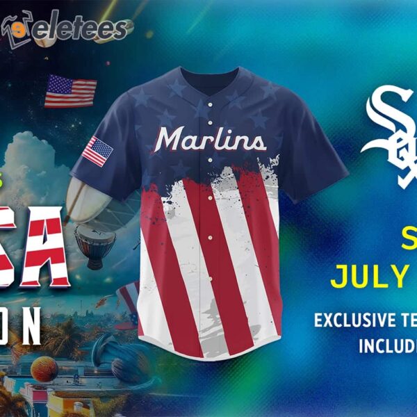 Team USA Day Marlins Jersey Giveaway 2024