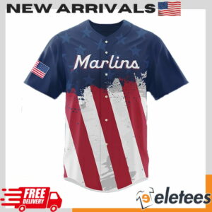 Team USA Day Marlins Jersey Giveaway 2024 2