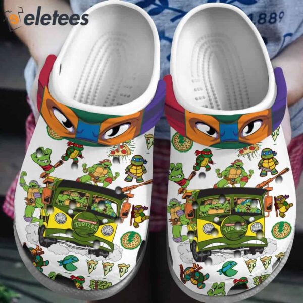 Teenage Mutant Ninja Turtles All My Friends Are Ninjas Crocs
