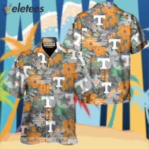 Tennessee All Over Print 3D Flowery Aloha Summer Beach Hawaiian Shirt1