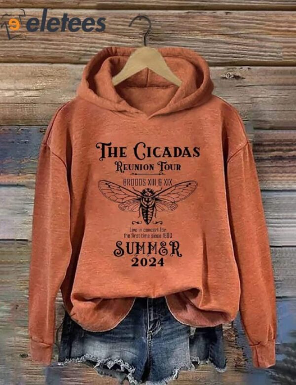 The Cicadas Reunion Tour 2024 Hoodie