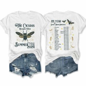 The Cicadas Reunion Tour Summer 2024 T-shirt