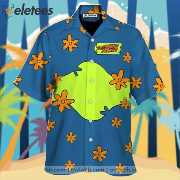 The Mystery Machine Hawaiian Aloha Shirt