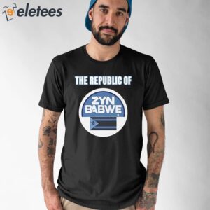 The Republic Of Zybwe Zyn Shirt 1