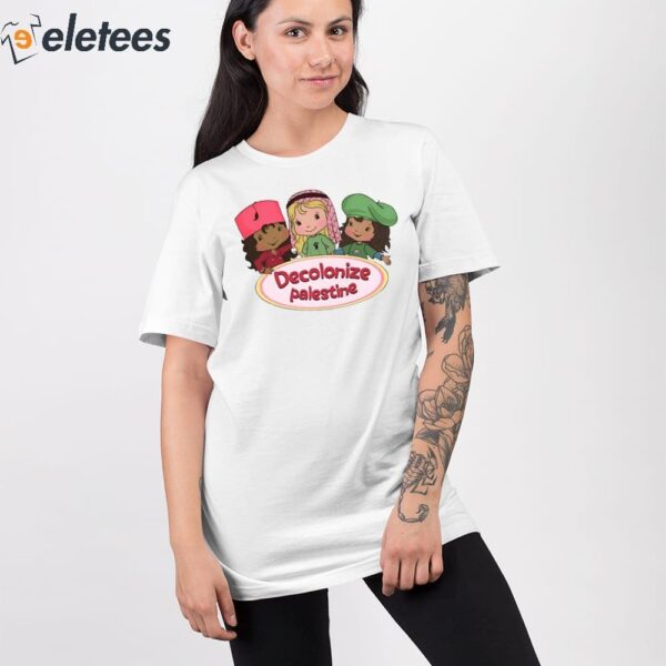 The Strawberry Shortcake Decolonize Palestine Shirt