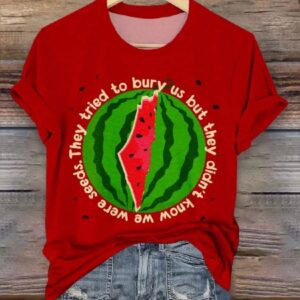 They Tried To Bury Us But They Didnt Know We Were Seeds T Shirt