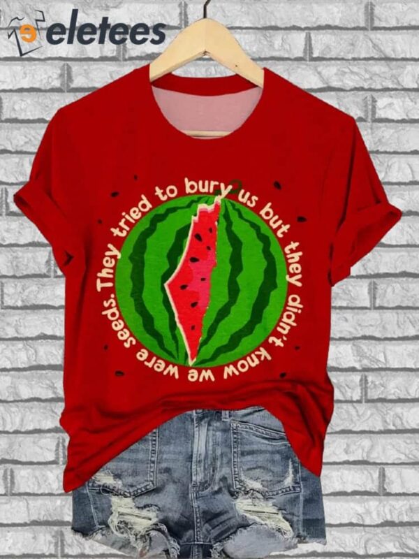 They Tried To Bury Us But They Didn’t Know We Were Seeds T-Shirt