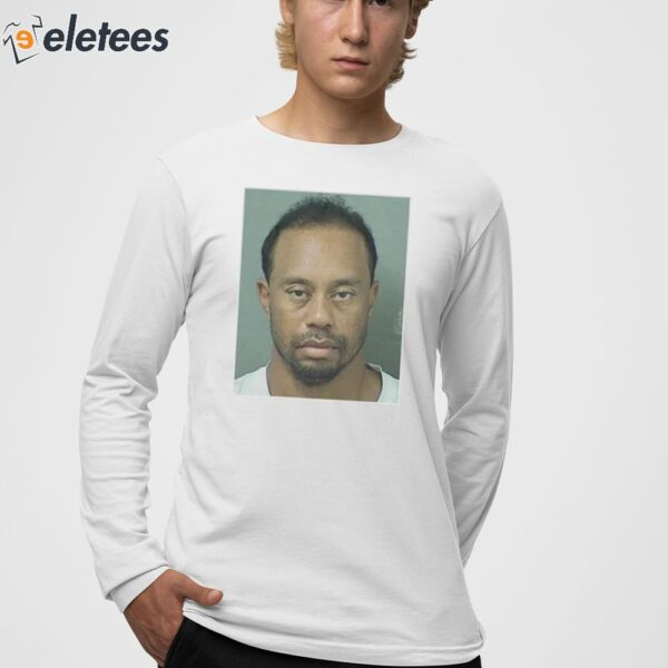 Tiger Woods Mugshot Sweatshirt