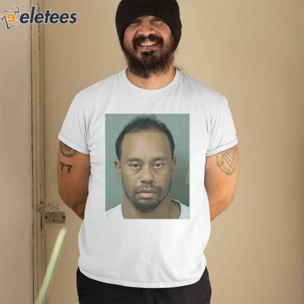 Tiger Woods Mugshot Sweatshirt