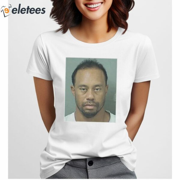 Tiger Woods Mugshot Sweatshirt