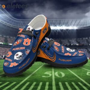 Tigers Custom Name All Over Print Dude Shoes 2