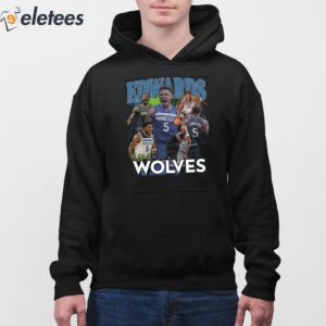 Timberwolves Anthony Edwards Wolves Shirt 4