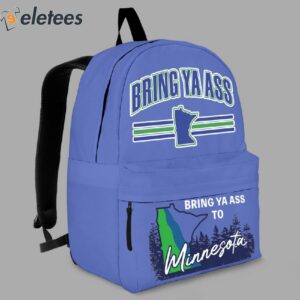 Timberwolves Bring Ya Ass Backpack
