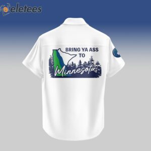 Timberwolves Bring Ya Ass Hawaii Shirt2