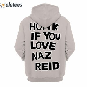 Timberwolves Honk If You Love Naz Reid Hoodie 2