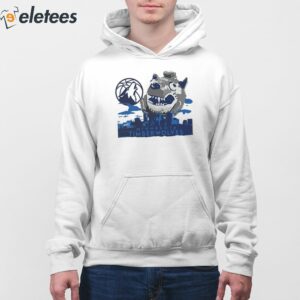 Timberwolves Mascot Skyline Shirt 4
