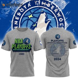 Timberwolves Playoffs 2024 Shirt1