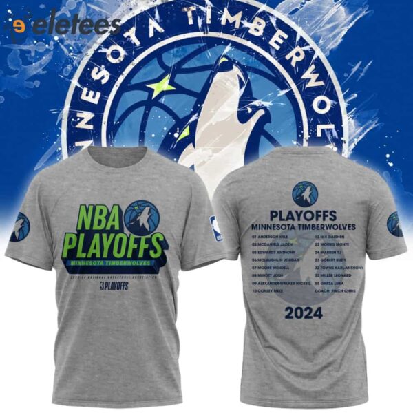 Timberwolves Playoffs 2024 Shirt