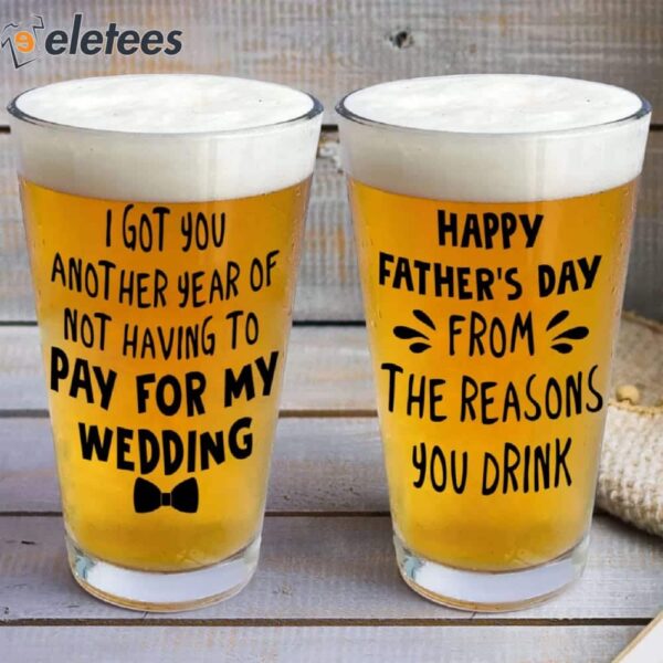 To Dad From the Reasons You Drink Beer Glass