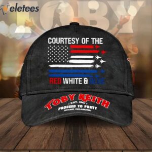 Toby Keith Courtesy Of The Red White And Blue EST 1961 Proceed To Party 3D Cap