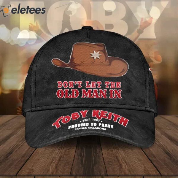 Toby Keith Don’t Let The Old Man In EST 1961 Proceed To Party 3D Cap