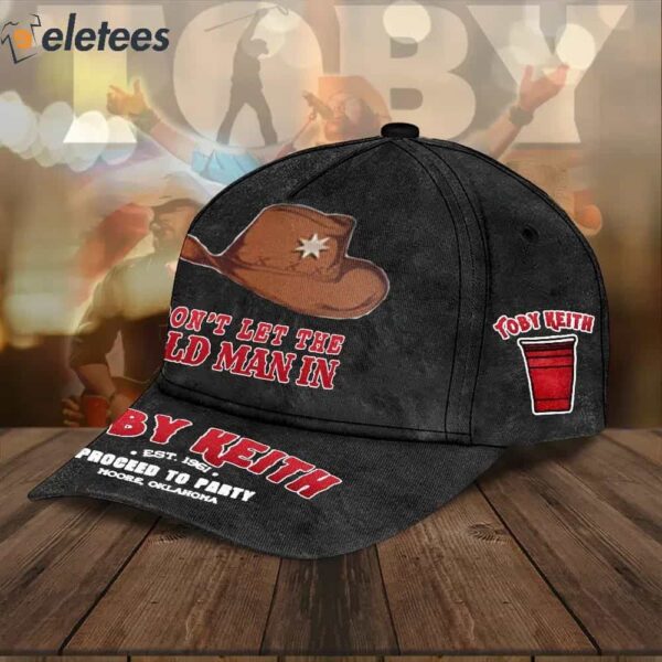 Toby Keith Don’t Let The Old Man In EST 1961 Proceed To Party 3D Cap