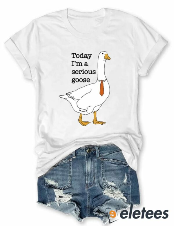 Today I’m A Serious Goose T-shirt