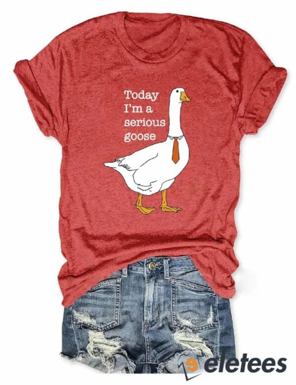 Today I’m A Serious Goose T-shirt