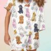 Toy Poodle Pajama Set