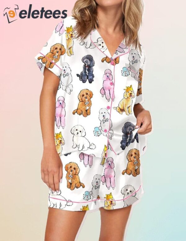 Toy Poodle Pajama Set