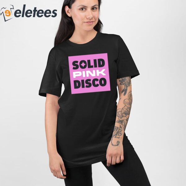 Trixie Mattel Solid Pink Disco Shirt