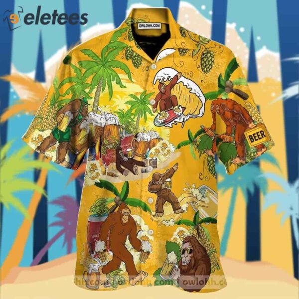 Tropical Monkey Hawaiian Shirt