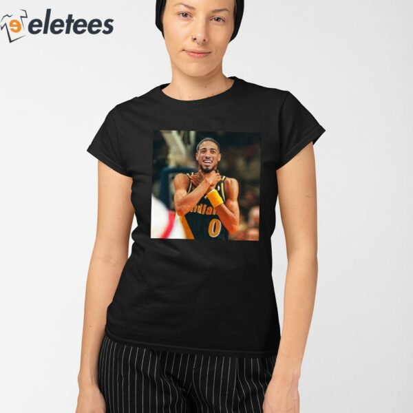 Tyrese Haliburton Choke Like Reggie Miller Shirt