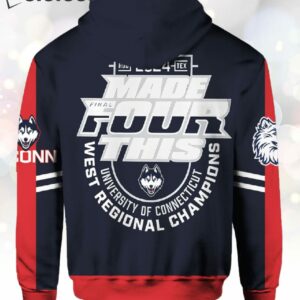 Uconn 2024 Made Final Four This Hoodie 2