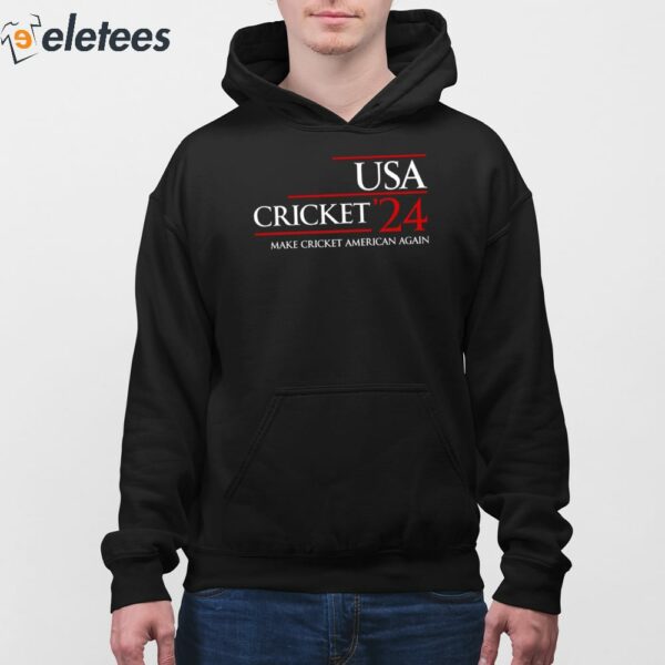 Usa Cricket ’24 Make Cricket American Again Shirt