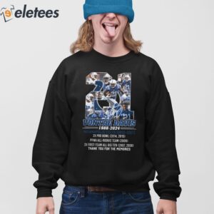 Vontae Davis 1988 2024 Colts Thank You For The Memories Shirt 4