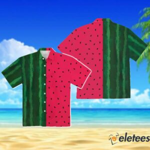 Watermelon Tropical Fruit Hawaiian Shirt