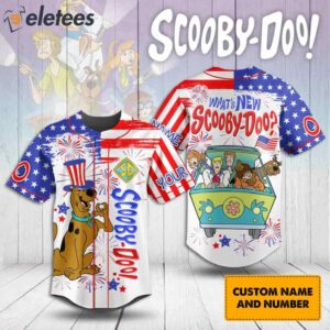 What’s New Scooby-Doo 4th Of July Baseball Jersey