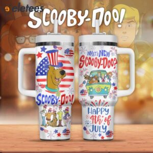 Whats New Scooby Doo Happy 4th Of July 40oz Stanley Cup