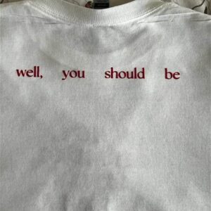 Whos Afraid You Should Be Puff Print T Shirt 3