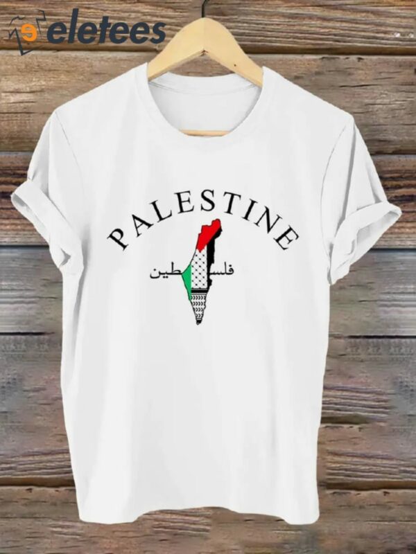 Women’s Palestine Free Design Printed T-shirt