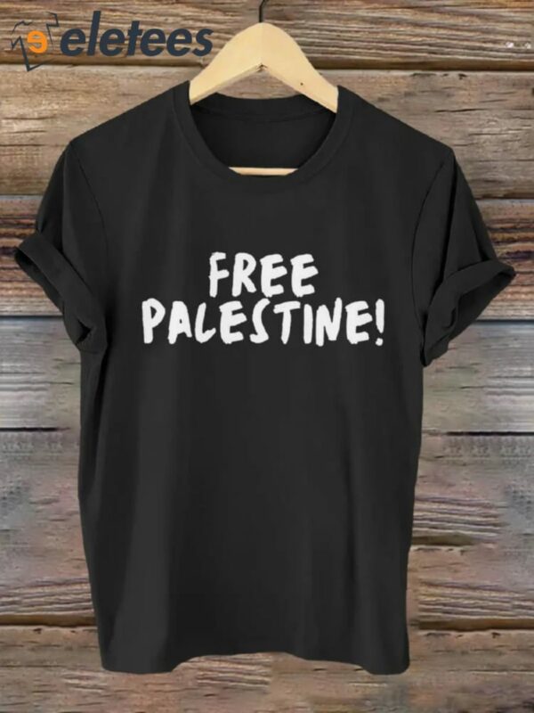 Women’s Palestine Free Design T-shirt