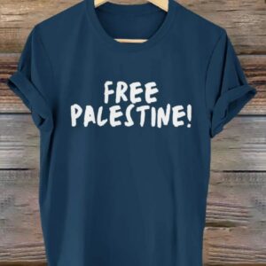 Womens Palestine Free Design T shirt1