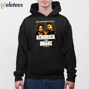 World Champion Rap Battle Kendrick Vs Drake Live From Dubai Shirt 3
