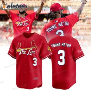 YOUNG METRO Cardinals City Connect Jersey