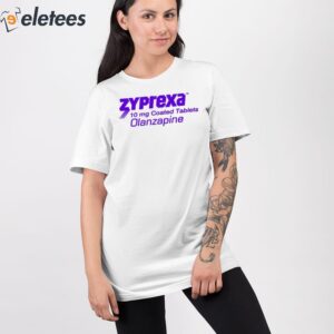 Zyprexa Olanzapine 10 Mg Coated Tablets Shirt 2