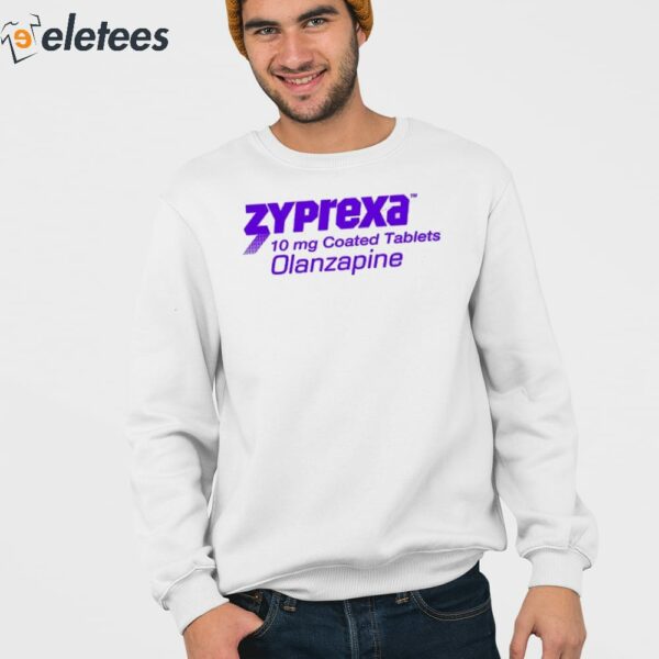 Zyprexa Olanzapine 10 Mg Coated Tablets Shirt